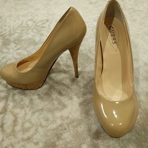 Guess cork heels
